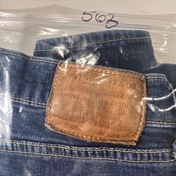 Levi’s 32/34 Men's Blue Jeans. Skinny stretch denim - Picture 8 of 8